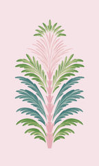 Bellagio Blush Baby Pink Palm Spring Study - Tapestry