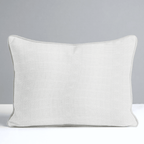 Benjamin Cream Throw Pillow - Lemon Park