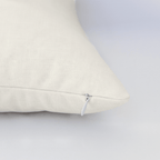 Benjamin Cream Throw Pillow