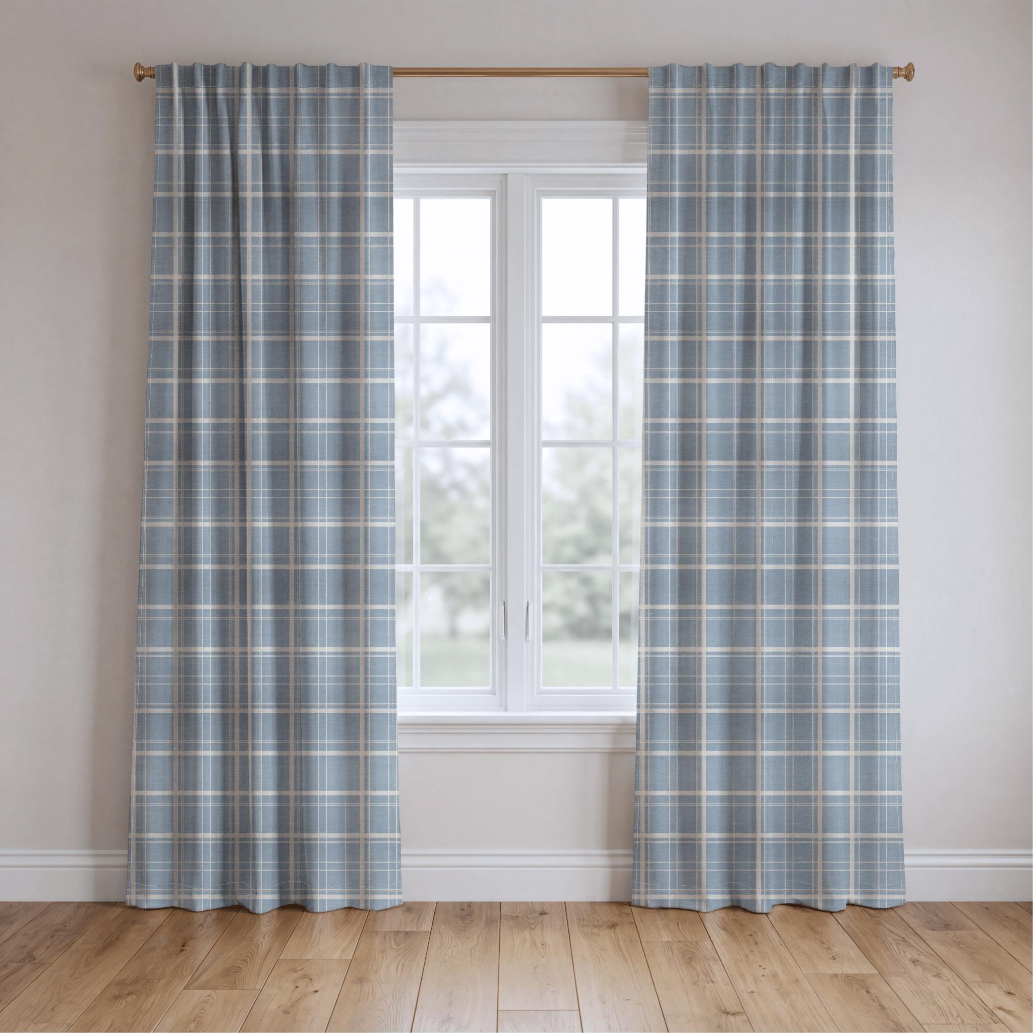 Benjamin Gingham - Drapery
