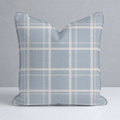 Benjamin Gingham Throw Pillow - Lemon Park